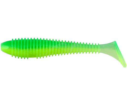 Naluca Soft Shad Keitech Swing Impact Fat Lime Chartreuse Glow Ea#11 8.4cm