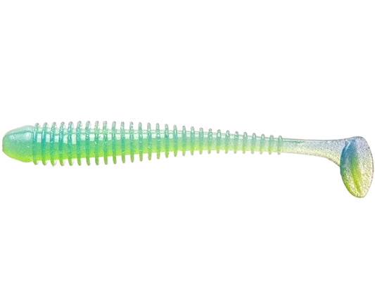 Naluca Soft Keitech Swing Impact Slim Ice Chartreuse Pal#03 7.6cm