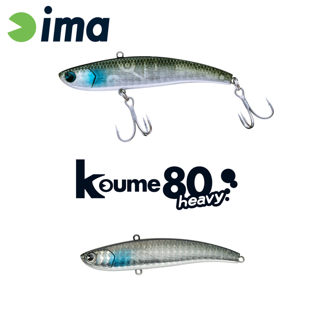 Vobler Ima Koume Vibration 80 Heavy 80mm 20gr 110 Mullet