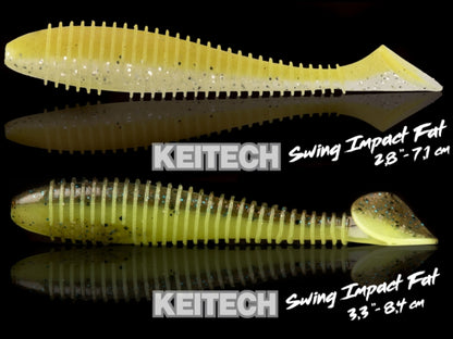 Naluca Soft Shad Keitech Swing Impact Fat Sight Flash 422 10.9cm