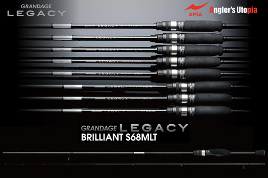 Lanseta Spinning Apia Apia Grandage Legacy Brilliant S68mlt 2.03m 1-10gr