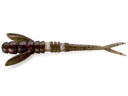 Fishup Flit 4.1cm #050 Green Pumpkin Brown Red & Purple 4.1cm #050 Green Pumpkin Brown Red & Purple