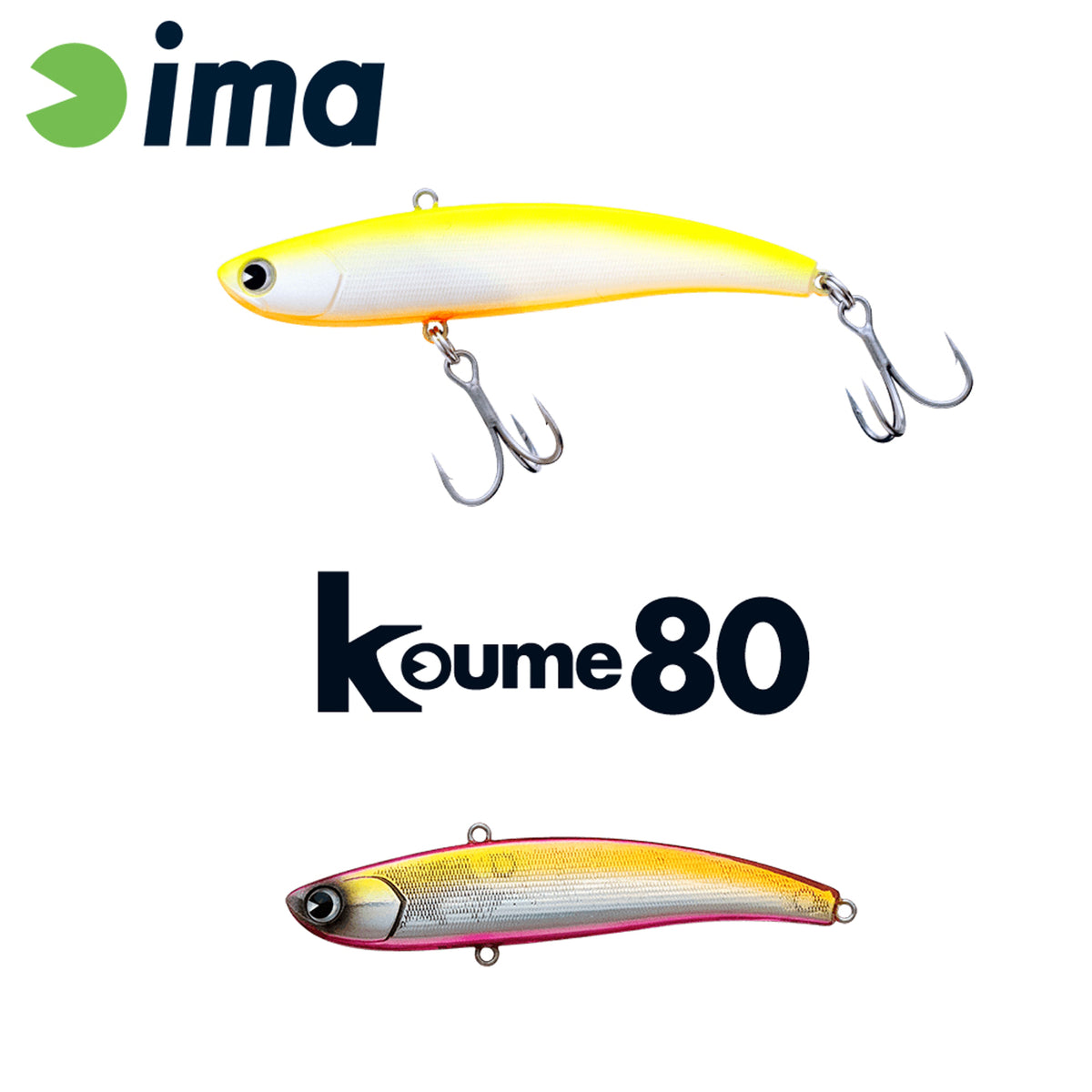 Vobler Ima Koume Vibration 80 80mm 15gr 118 Pink & Pink