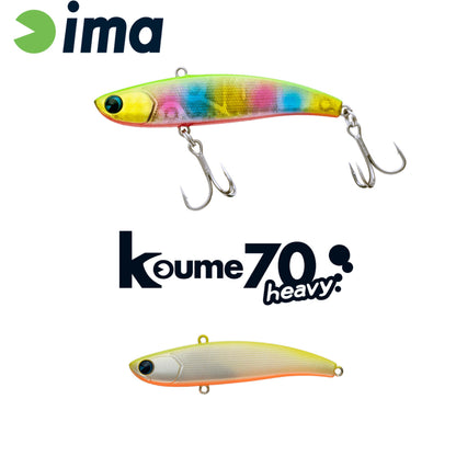 Vobler Ima Koume Vibration 70 Heavy 70mm 18gr 102 Chart Back Pearl