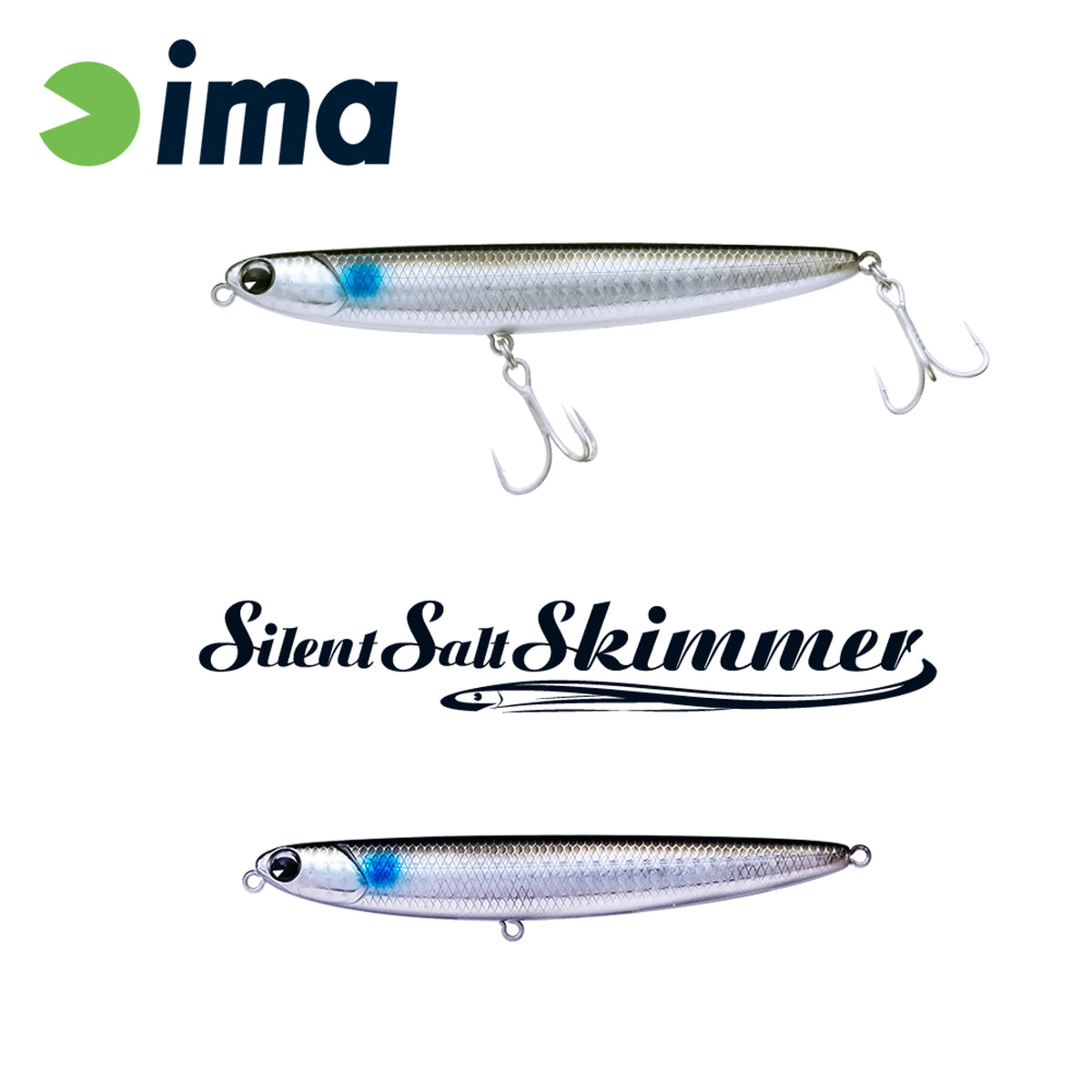 Vobler Ima Silent Salt Skimmer 110mm 13gr 104 Mullet