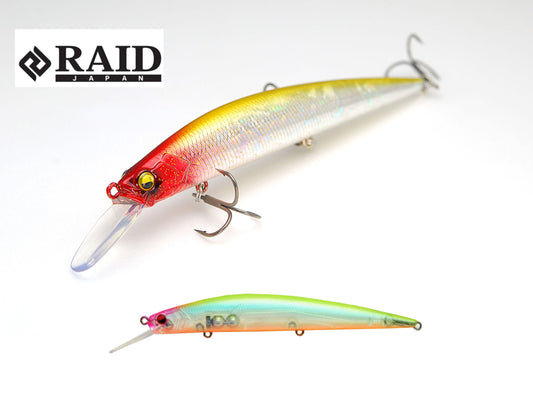 Vobler Raid Level Minnow Plus 125mm 14gr 009 Clear Squash