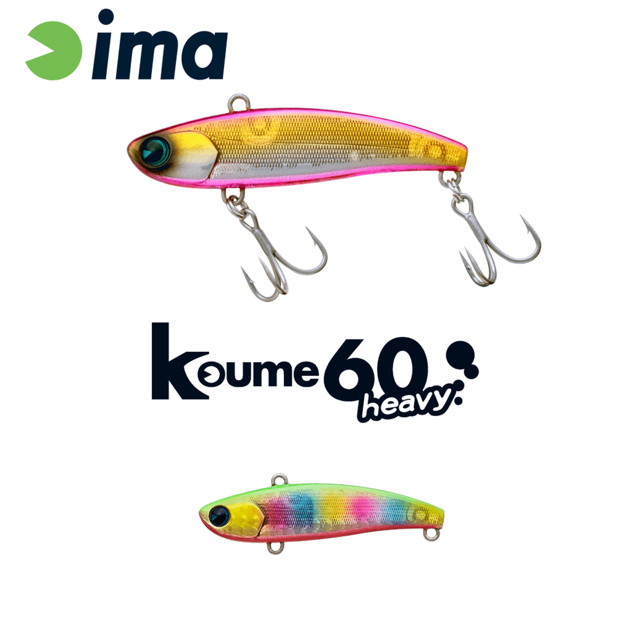 Vobler Ima Koume Vibration 60 Heavy 60mm 17gr 117 Ball Color