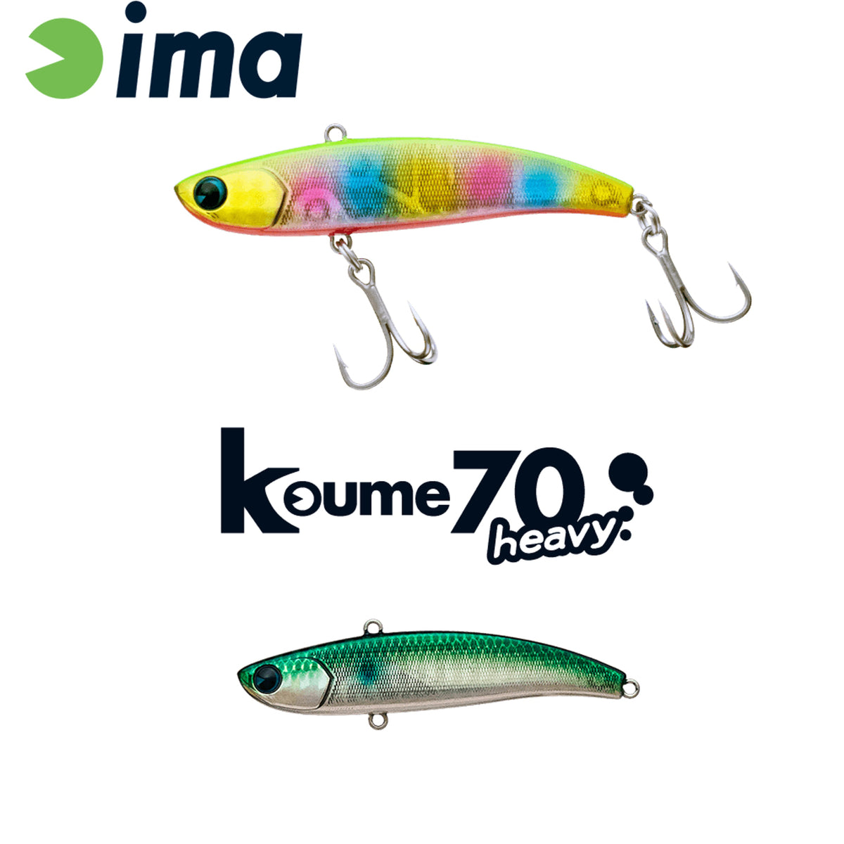 Vobler Ima Koume Vibration 70 Heavy 70mm 18gr 120 Gold Mullet