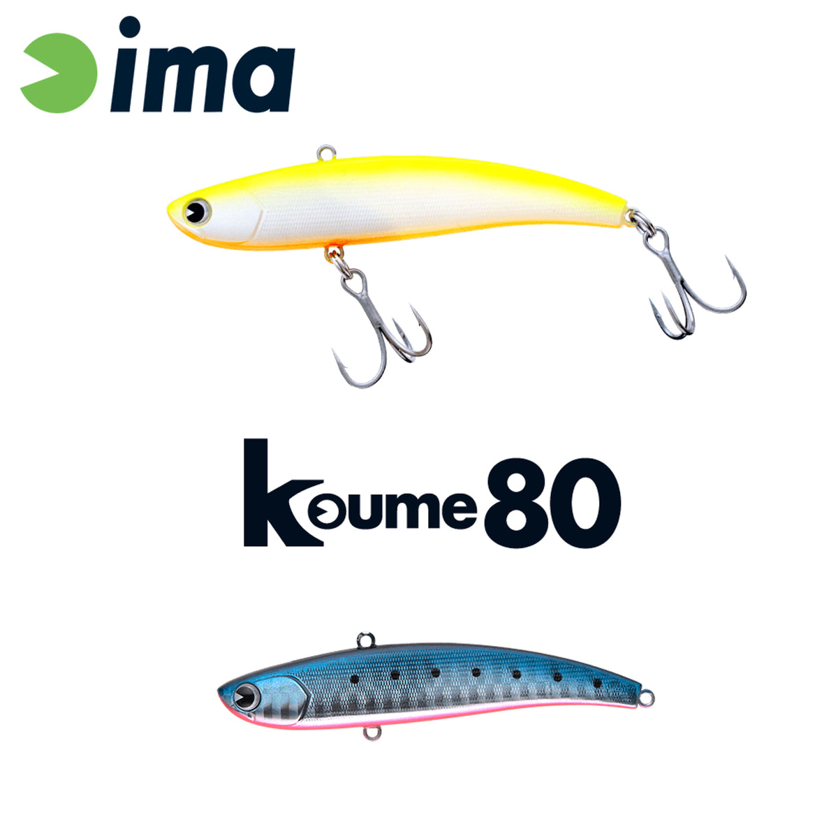 Vobler Ima Koume Vibration 80 80mm 15gr 109 Japanese Sardine