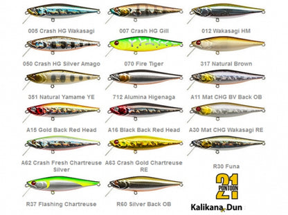 Vobler Vobler Pontoon21 Kalikana Dun 10.5cm 18g A15 Sp