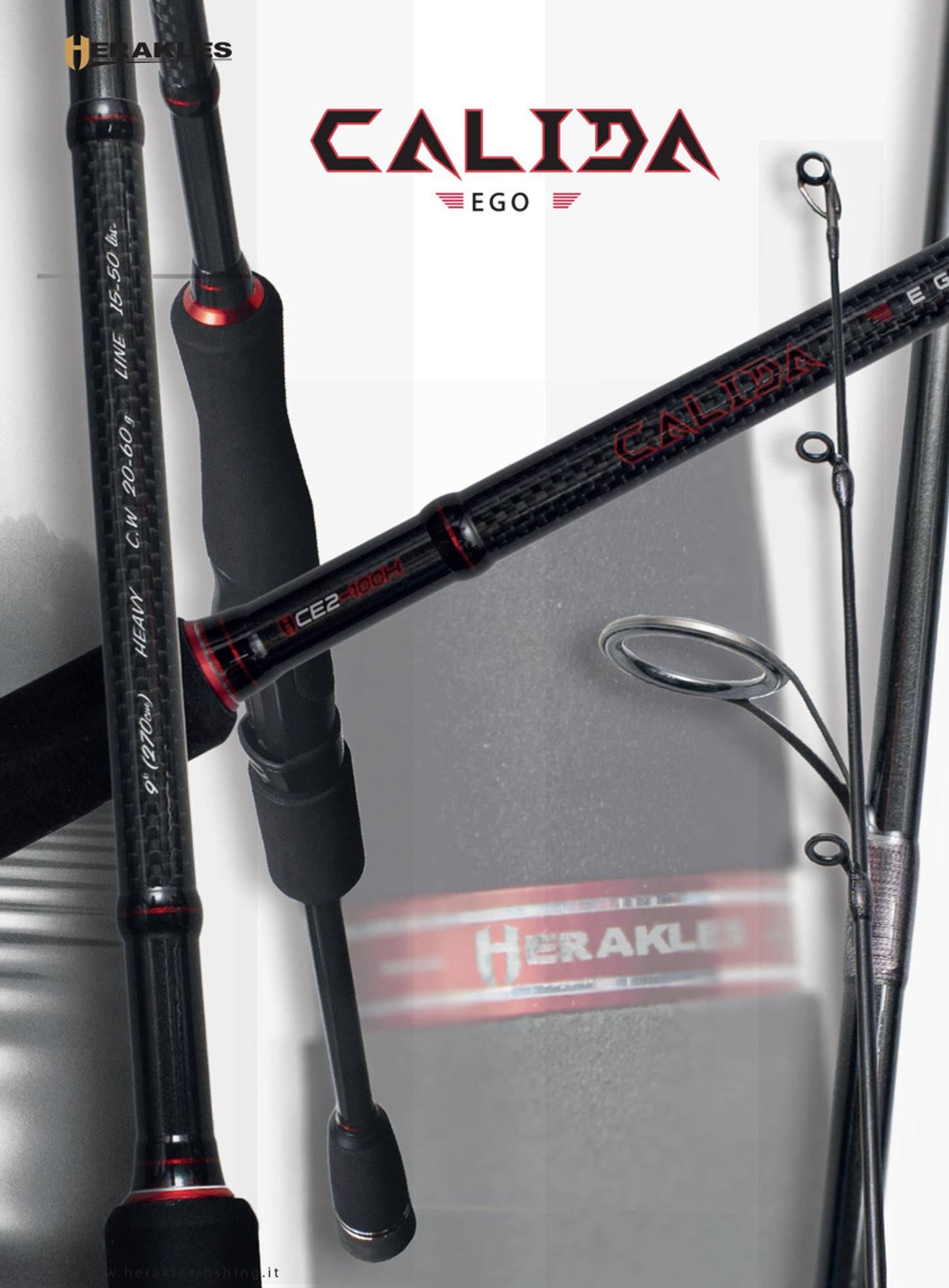 Lanseta Spinning Herakles Calida Ego Hce2-80mf 8 240cm 10-30gr Medium Fast