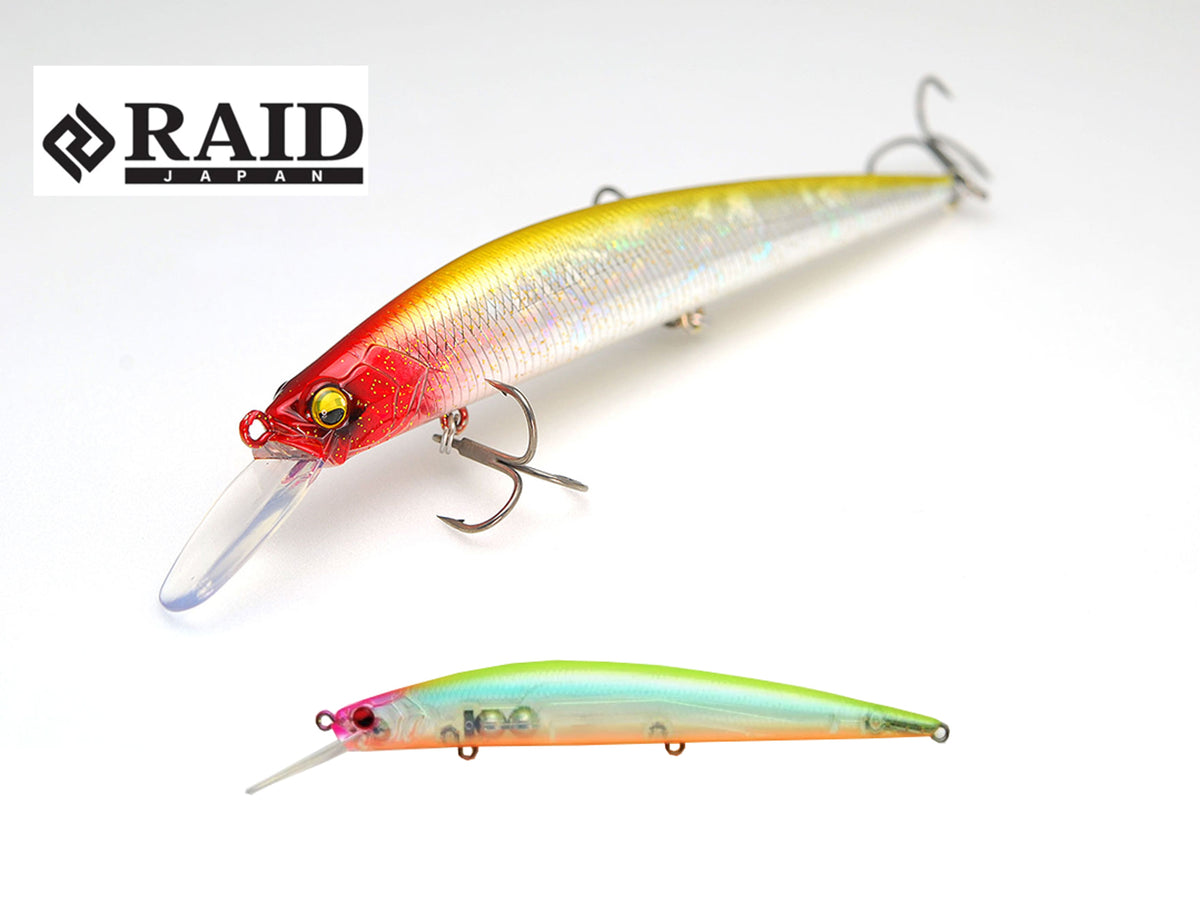 Vobler Raid Level Minnow Plus 125mm 14gr 009 Clear Squash