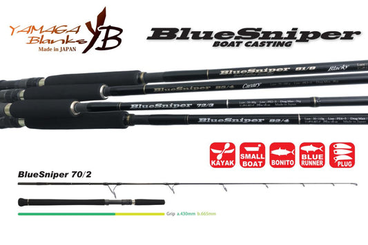 Lanseta Spinning Yamaga Blanks Yamaga Blue Sniper 70/2 2.14m 20-60gr