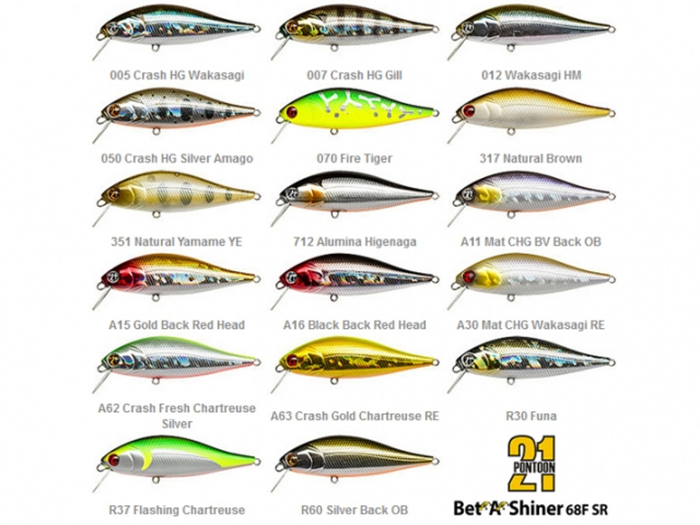 Vobler Vobler Pontoon21 Bet A Shiner 9.1cm 17.3g R60 Sp