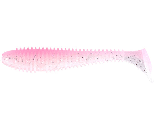 Naluca Soft Shad Keitech Swing Impact Fat Pink Silver Glow Ea#10 8.4cm