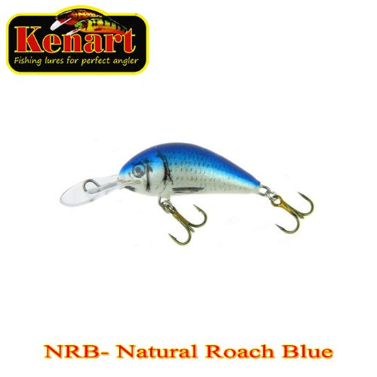 Vobler Kenart Kenart Shark 4cm / 5gr (sinking) : Culoare - Nrb