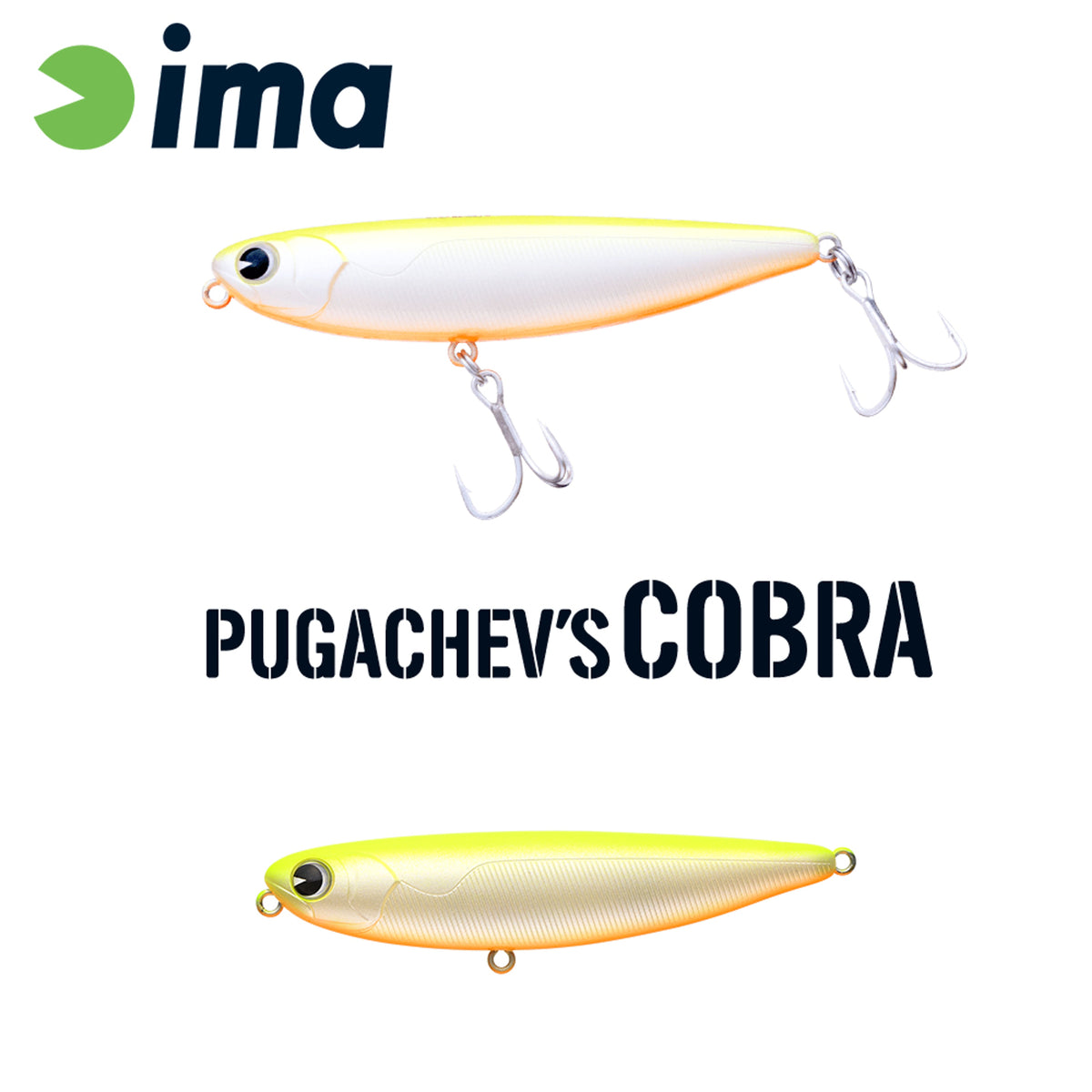 Vobler Ima Pugachevs Cobra 90 90mm 12gr 202 Chartback Pearl