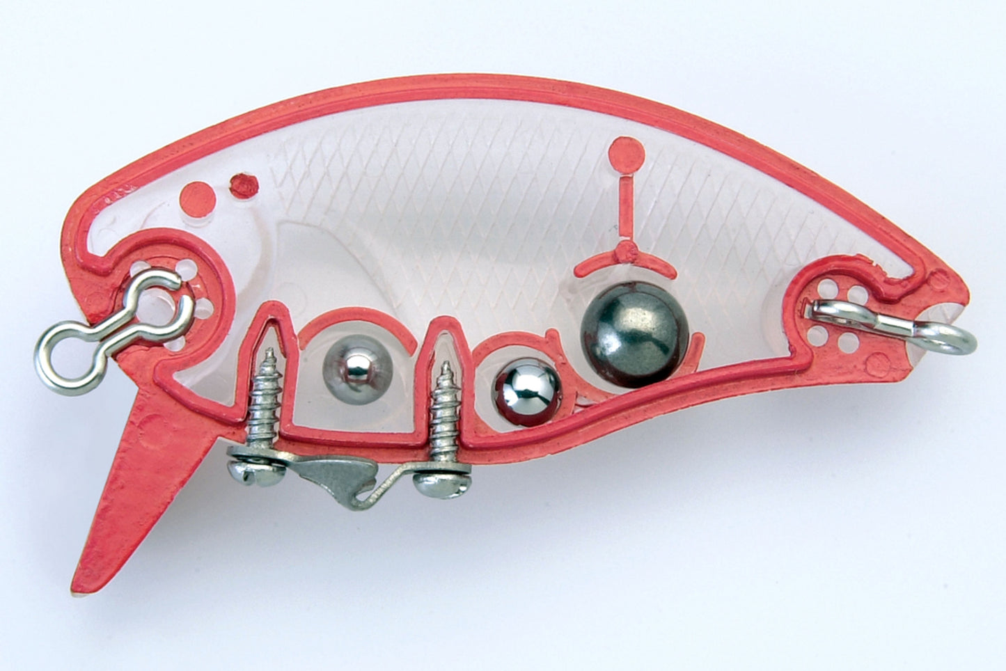 Vobler O.S.P Osp Buzzn Crank 50mm 10gr C01 Clear Minnow