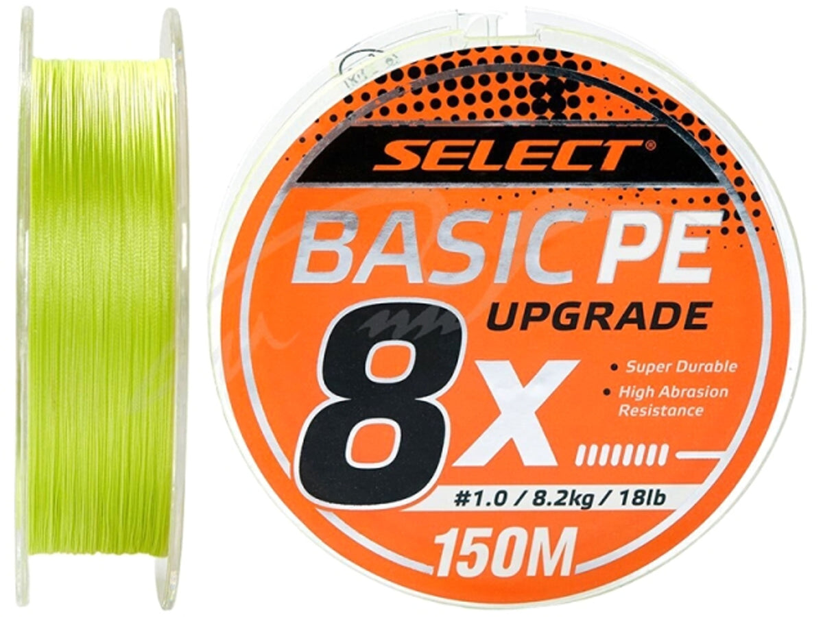 Fir Select Basic Pe 8x 150m Chartreuse #1.5 - 0.18mm - 10kg