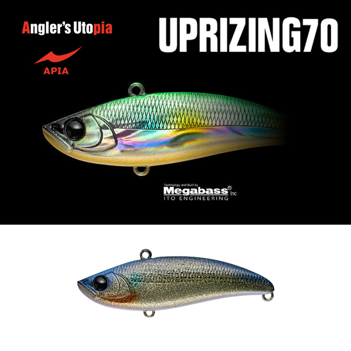 Vobler Apia Uprizing 70 14gr 70mm 09 Bora Glx