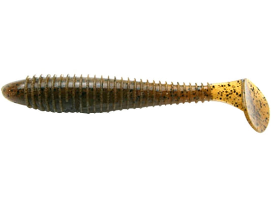 Naluca Soft Shad Keitech Swing Impact Fat Peach Green Pumpkin Pp 101 9.6cm