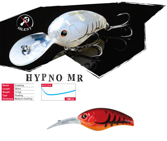 Vobler Herakles Hypno-mr F 5.6cm 14.5gr Red Craw