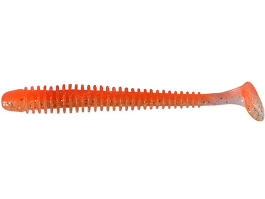 Naluca Soft Keitech Swing Impact Slim Orange Flash Ea#06 10cm