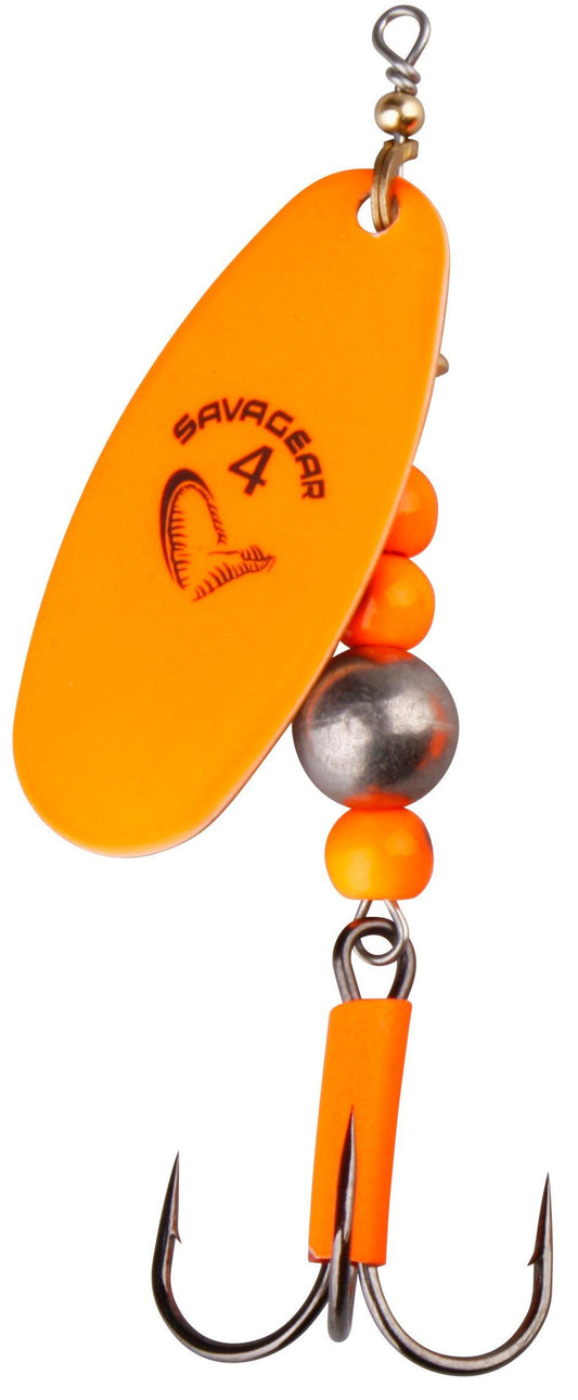 Lingurita Rotativa Savage Gear Caviar Spinner 4 14g S Fluo Orange