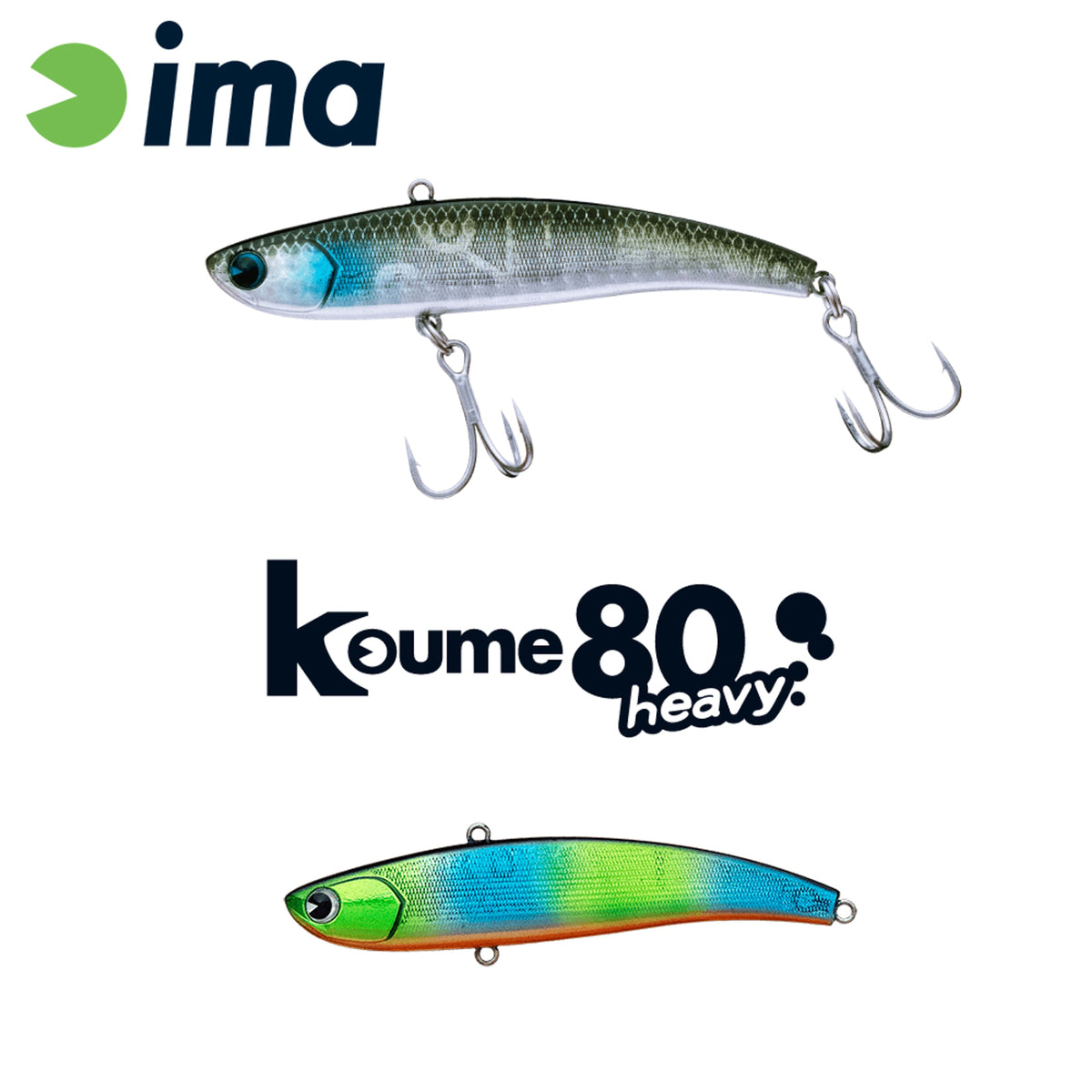 Vobler Ima Koume Vibration 80 Heavy 80mm 20gr 121 Kingfisher