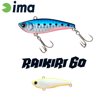 Vobler Ima Raikiri Vibration 60 60mm 11gr 002 Chart Back Pearl