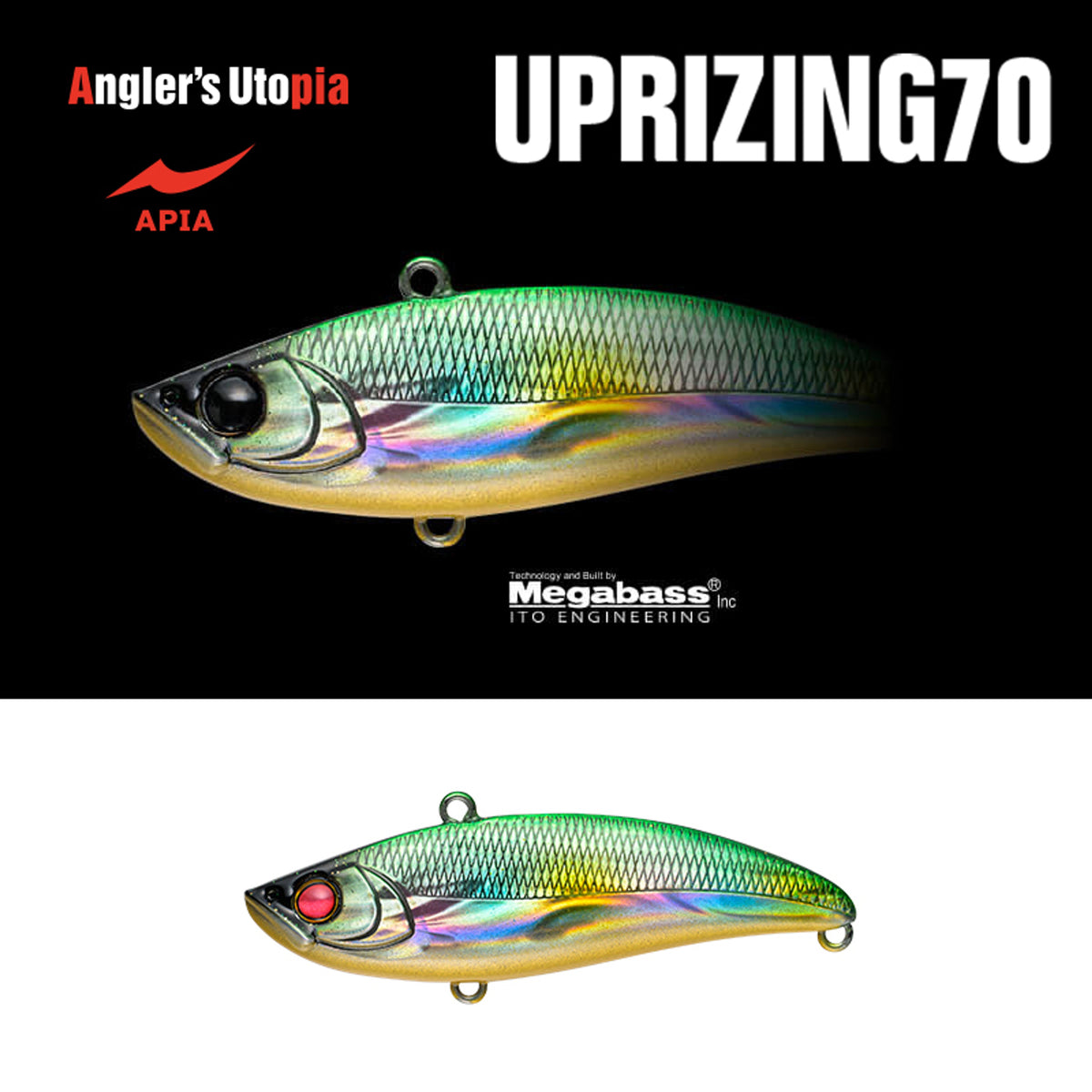 Vobler Apia Uprizing 70hw 18gr 70mm 05 Grikin Candy