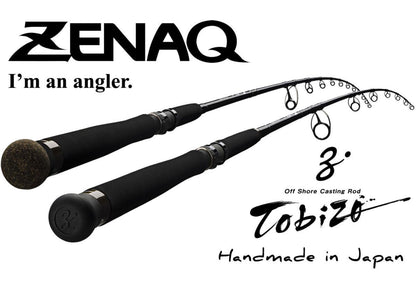 Lanseta Spinning Zenaq Zenaq Tobizo Tc83-150g 8'3" 253cm 90-180gr Fuji Titanium Sic