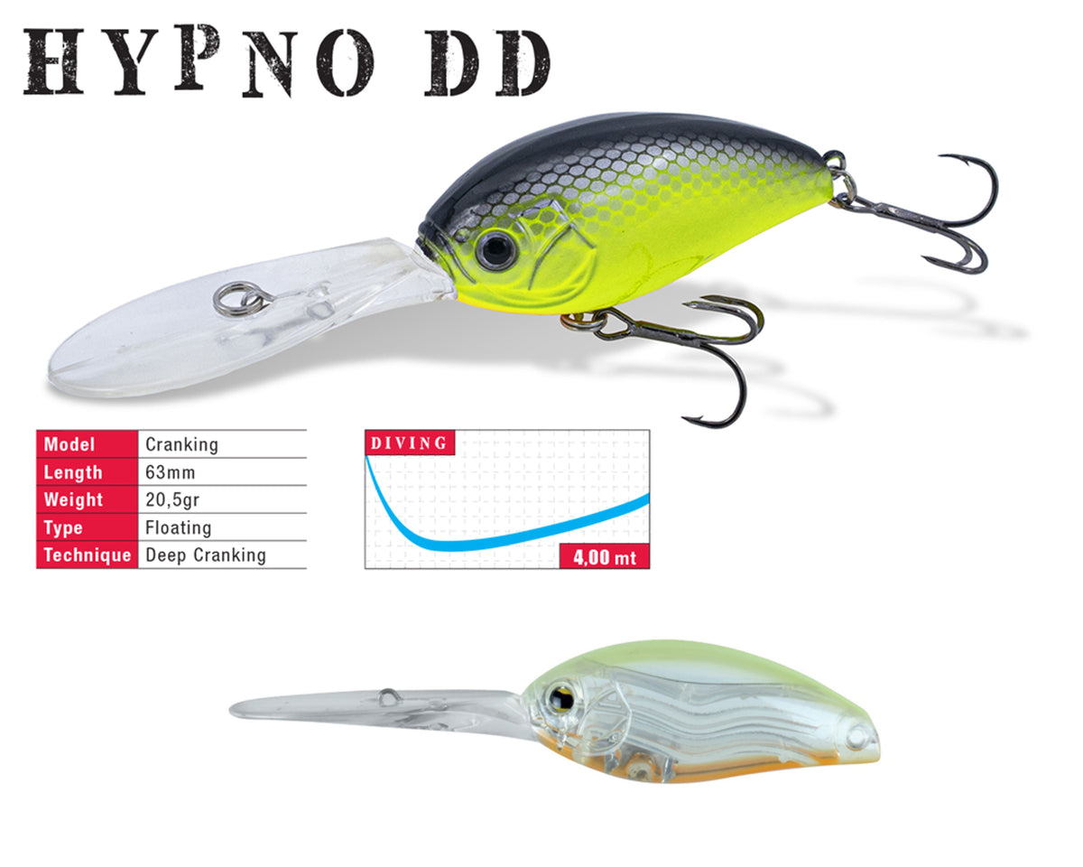 Vobler Herakles Hypno-dd F 6.3cm 20.5gr Chartreuse Laminated
