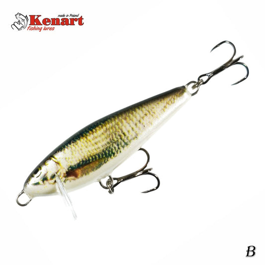 Kenart Vobler Avat Flash, 5cm/6g Kenart : Culoare - B - Bleak