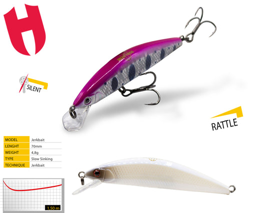 Vobler Herakles Mizu 70ss 7.0cm 4.8gr Bandit