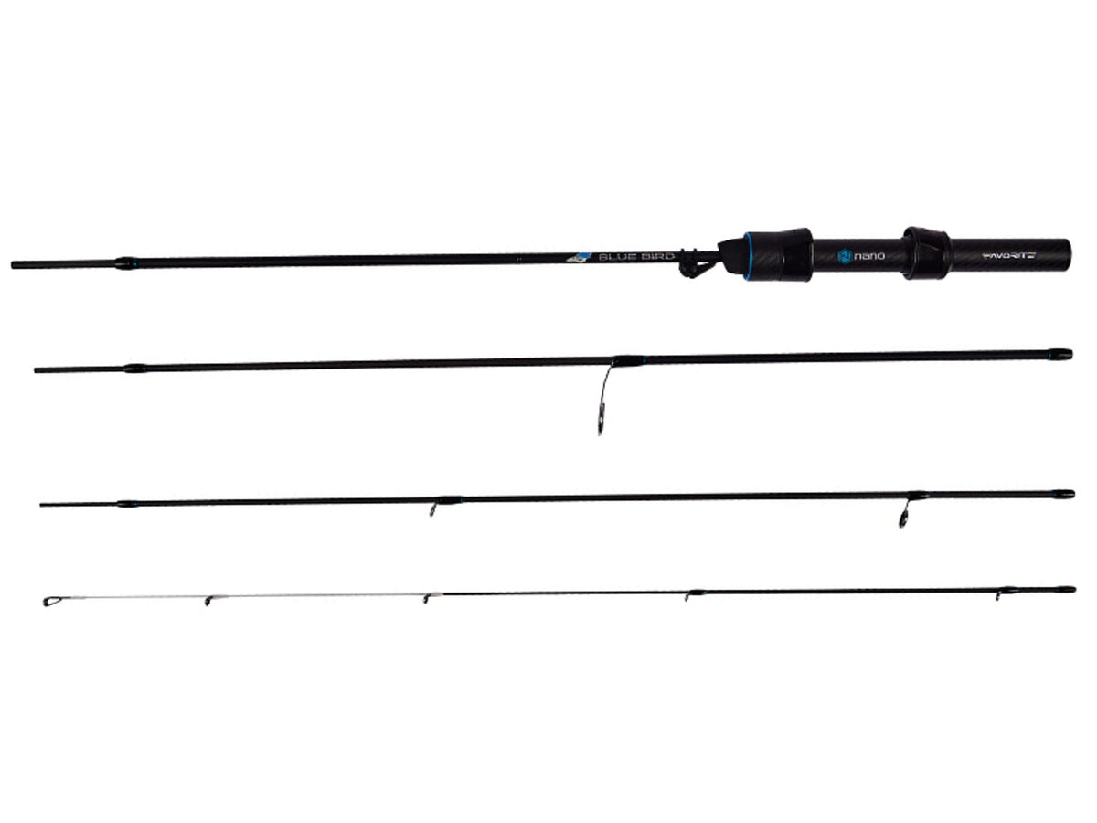 Lanseta Spinning Favorite Blue Bird Nano Compact Bb1-604n-s 1.83m 0.2-1.5g Extra Fast Blue Bird Nano 1.83m 0.2-1.5g