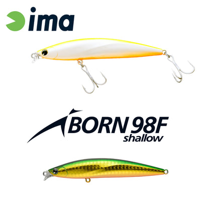 Vobler Ima Iborn 98f Shallow 98mm 13gr 008 Green Gold