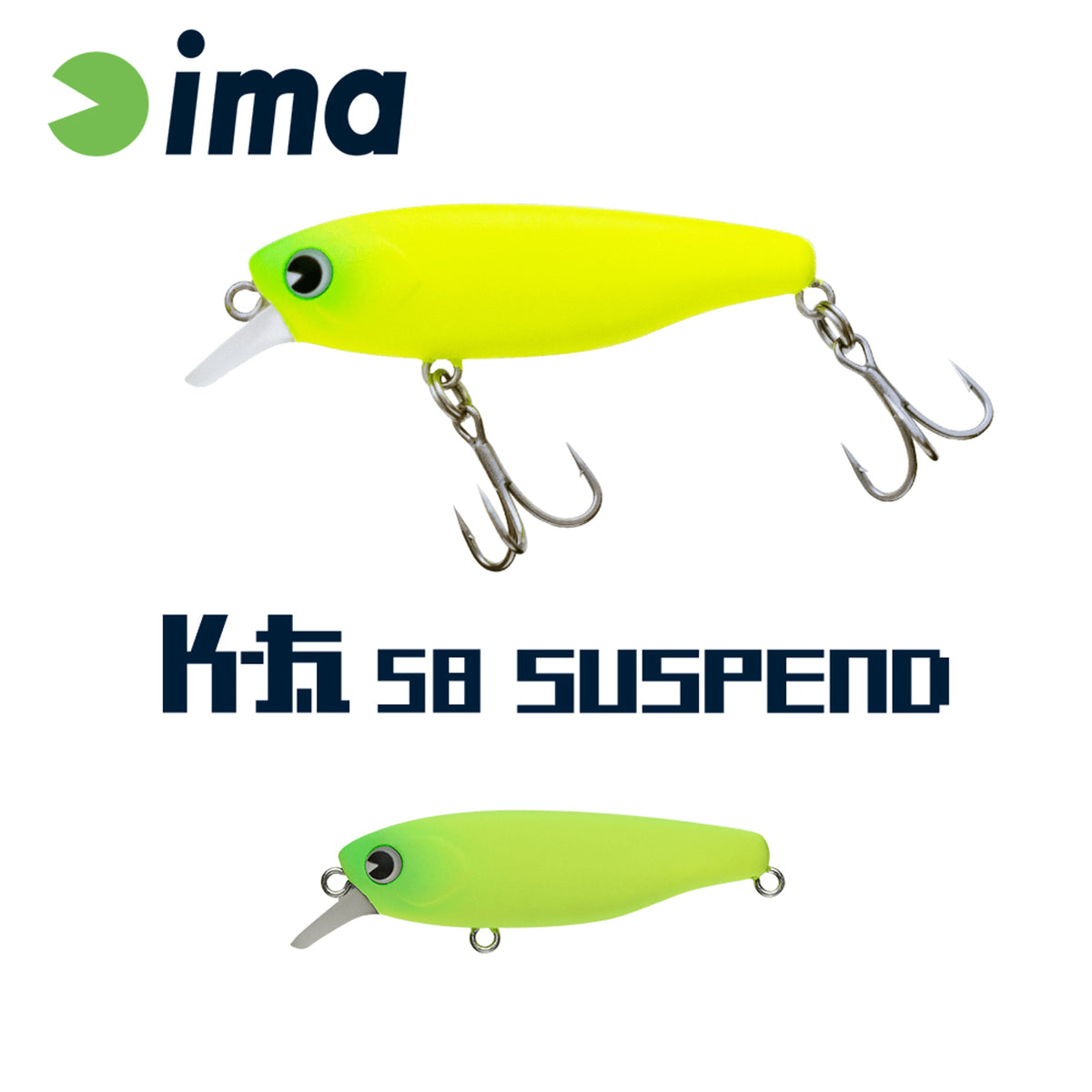 Vobler Ima K-fat 58 Suspend 58mm 8gr 004 Mat Chart