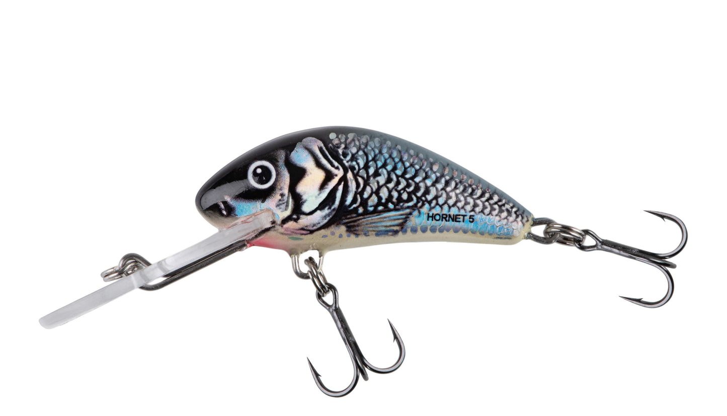Vobler Salmo Vobler Scufundător Hornet 5cm Sinking Holographic Grey Shiner