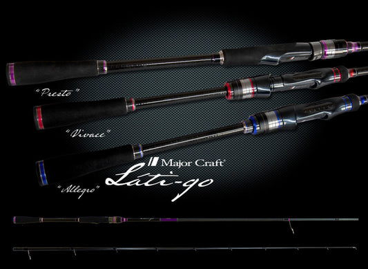 Lanseta Spinning Major Craft Lanseta Major Craft Lati-go Ltgs-822mh Fast 2.50m 10-32gr