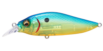 Vobler Megabass Flap Slap Lbo 77mm 12.2gr Seethrough Blue Back Chart