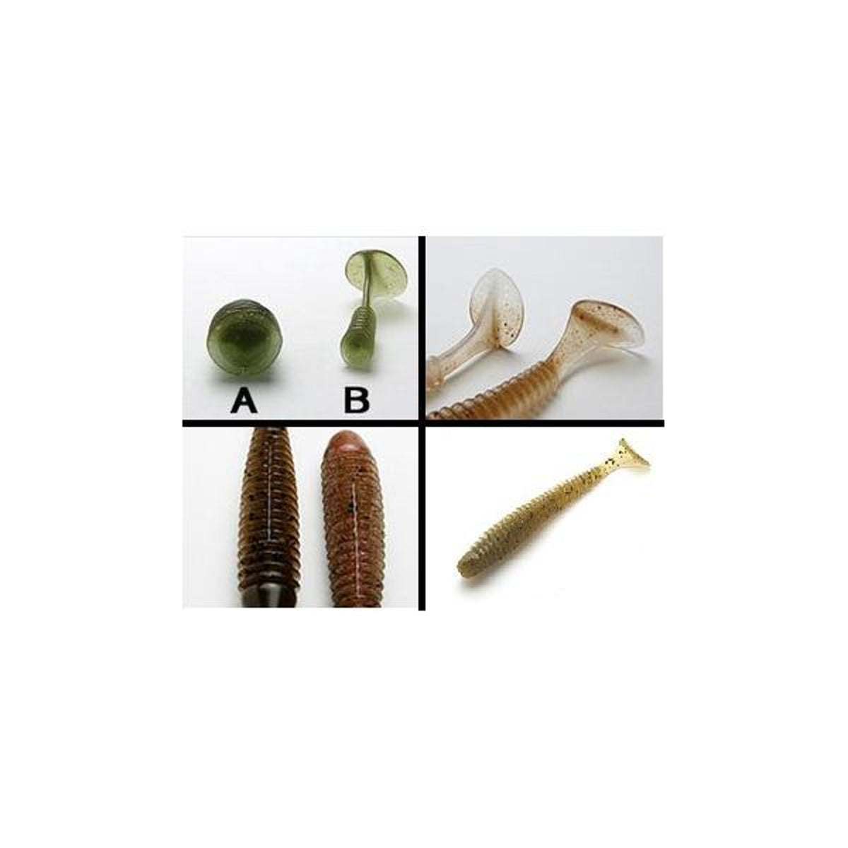 Naluca Soft Keitech Swing Impact Slim Gold Shad 321 7.6cm