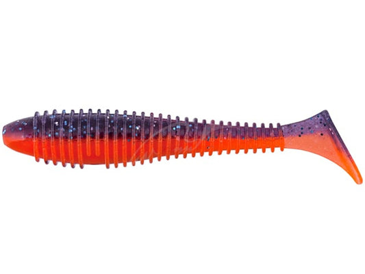 Naluca Soft Shad Keitech Swing Impact Fat Violet Fire Pal#09 7.1cm