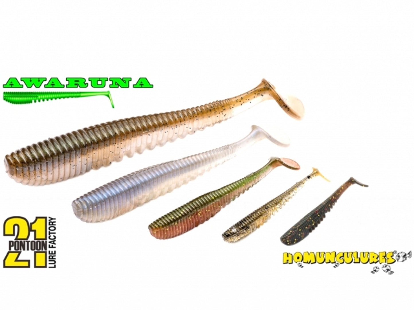 Naluca Soft Pontoon21 Awaruna 407 Awaruna 407 2.5 inci (6.3cm)