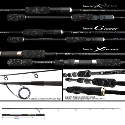 Lanseta Spinning Yamaga Blanks Yamaga Xtremo 65 1.950m 2oz 56gr