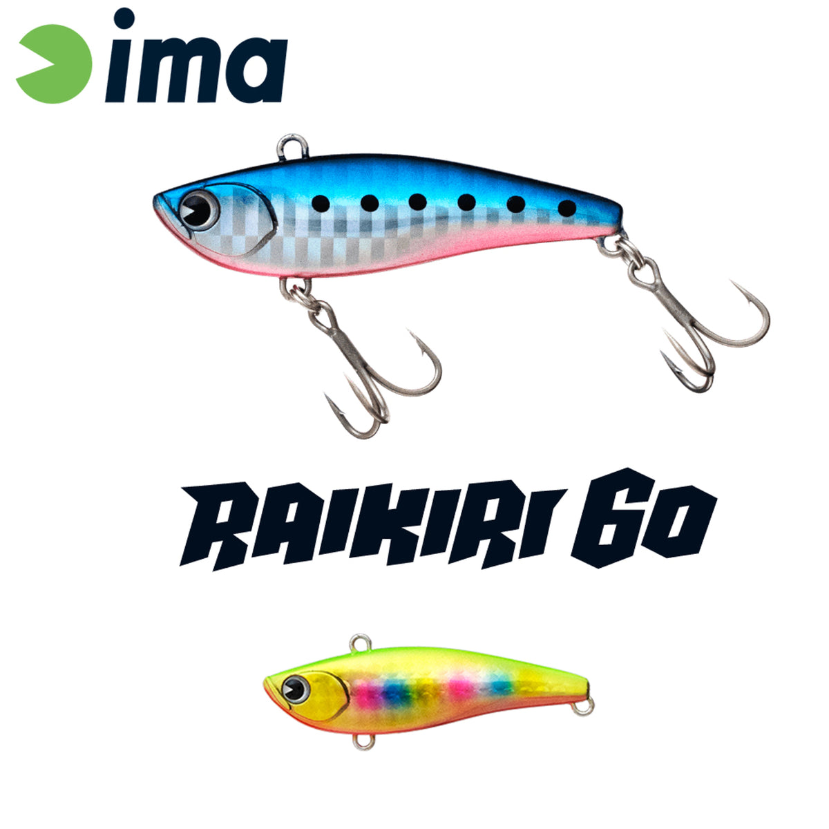 Vobler Ima Raikiri Vibration 60 60mm 11gr 006 Ball Color
