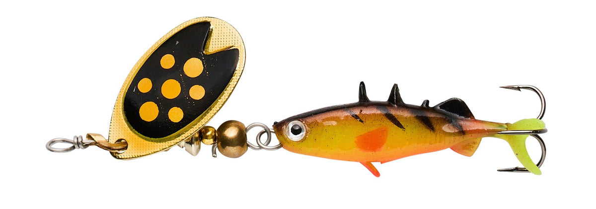 Lingurita Rotativa Abu Garcia Fa Stickle Spinner 4.5cm Fire Perch