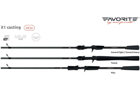 Lanseta Casting Favorite X1c Light 2.29m 7-21g