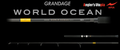 Lanseta Spinning Apia Apia Grandage World Ocean 7614max 2.29m Max 250gr