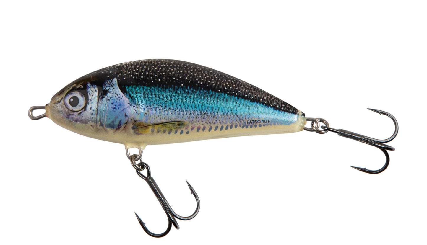Vobler Salmo Vobler Scufundător Fatso 8cm Sinking Holo Smelt